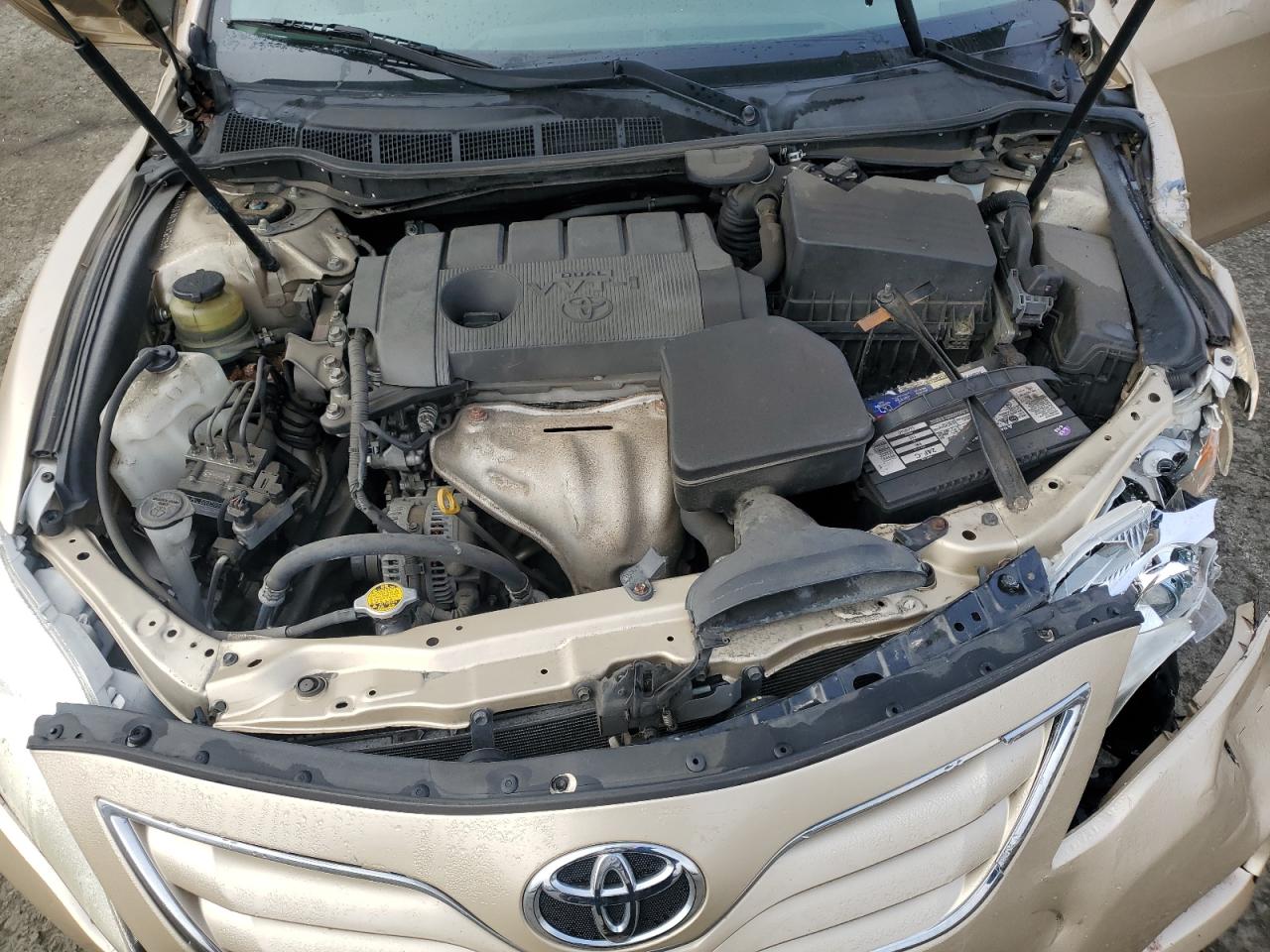 2011 Toyota Camry VIN 4T1BF3EK7BU120422 Copart auction photo, front end / side damage thumbnail 11
