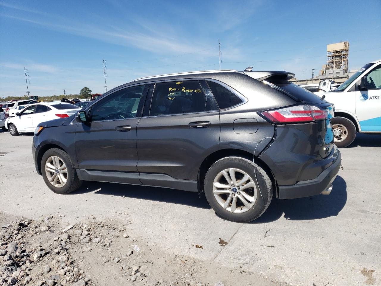 2020 Ford Edge VIN 2FMPK3J92LBA23382 Copart auction photo, rear end damage thumbnail 2