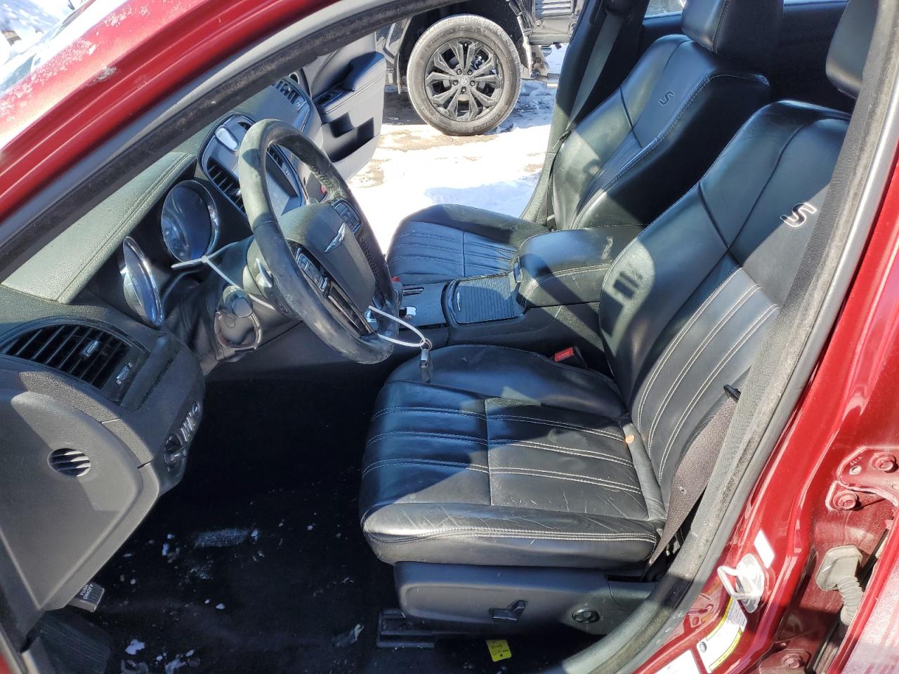 2014 Chrysler 300 VIN 2C3CCABG2EH260153 Copart auction photo, front end damage thumbnail 7