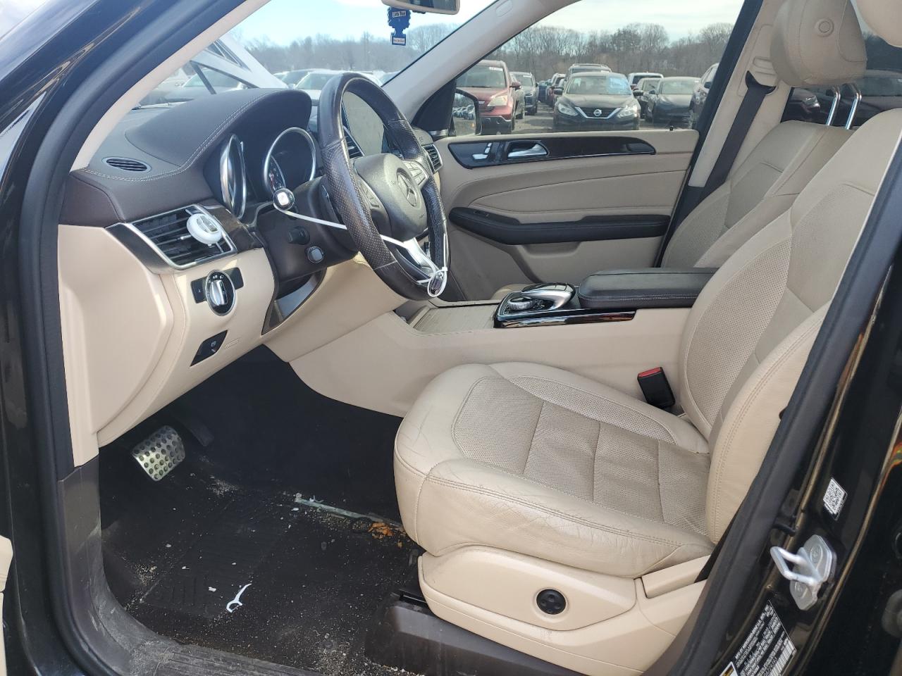 2016 Mercedes-Benz GLE VIN 4JGDA5GB2GA729393 Copart auction photo, front end damage thumbnail 7