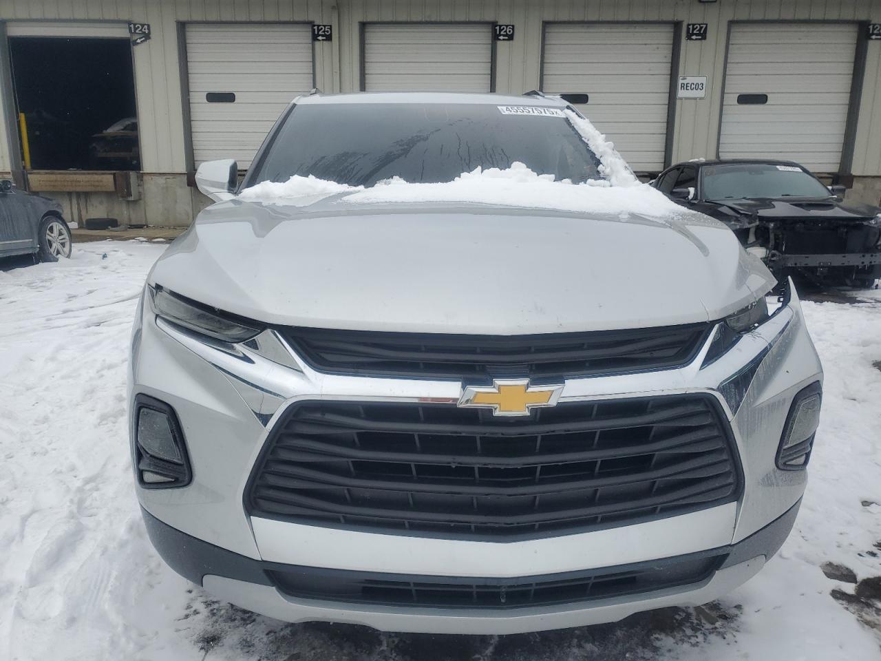 2020 Chevrolet Blazer VIN 3GNKBJR45LS600001 Copart auction photo, side damage thumbnail 5