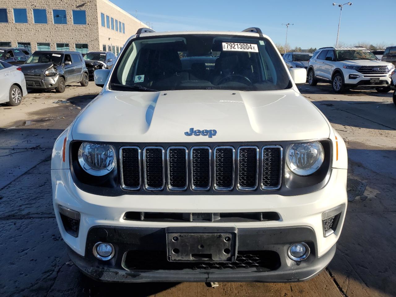 2019 Jeep Renegade VIN ZACNJBBB9KPK49792 Copart auction photo, front end / side damage thumbnail 5