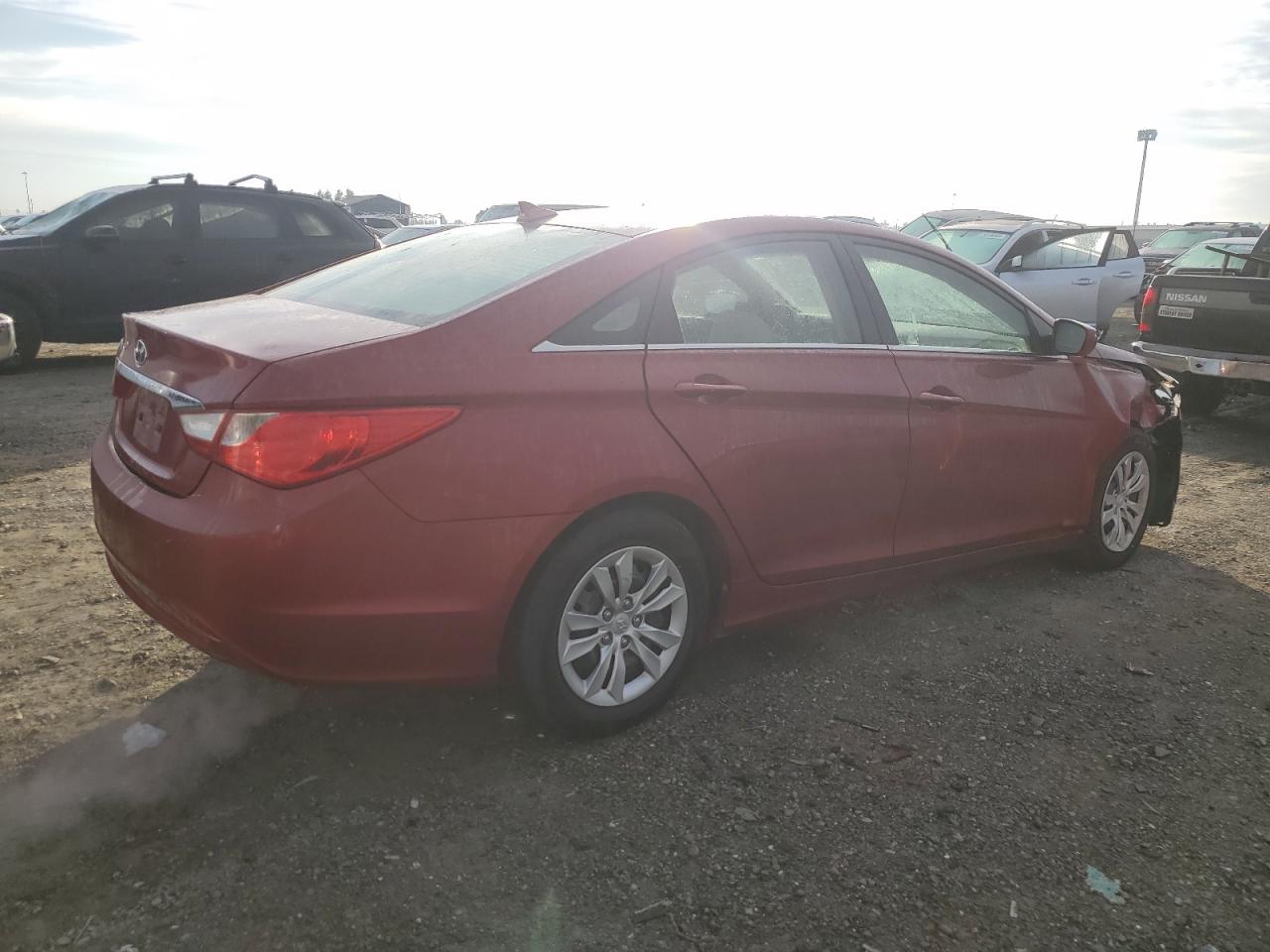 2012 Hyundai Sonata VIN 5NPEB4AC0CH451792 Copart auction photo, front end damage thumbnail 3