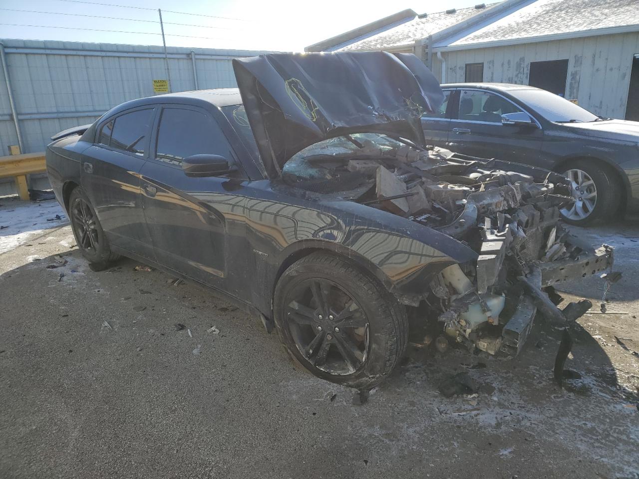 2014 Dodge Charger VIN 2C3CDXDT0EH351724 Copart auction photo, front end damage thumbnail 4