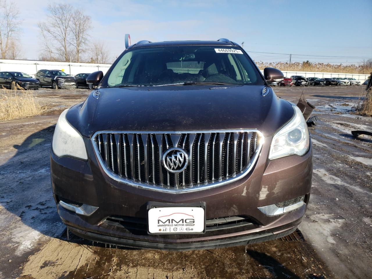 2015 Buick Enclave VIN 5GAKRBKD8FJ217679 Copart auction photo, rear end damage thumbnail 5