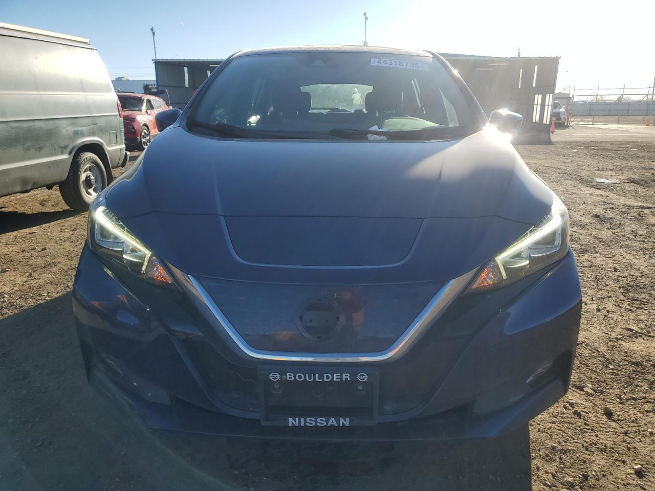 2018 Nissan Leaf VIN 1N4AZ1CP6JC308675 Copart auction photo, side damage thumbnail 5