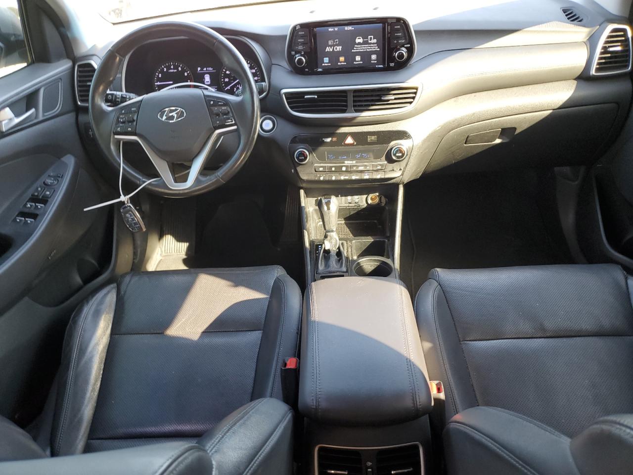 2019 Hyundai Tucson VIN KM8J33AL2KU858440 Copart auction photo, rear end damage thumbnail 8