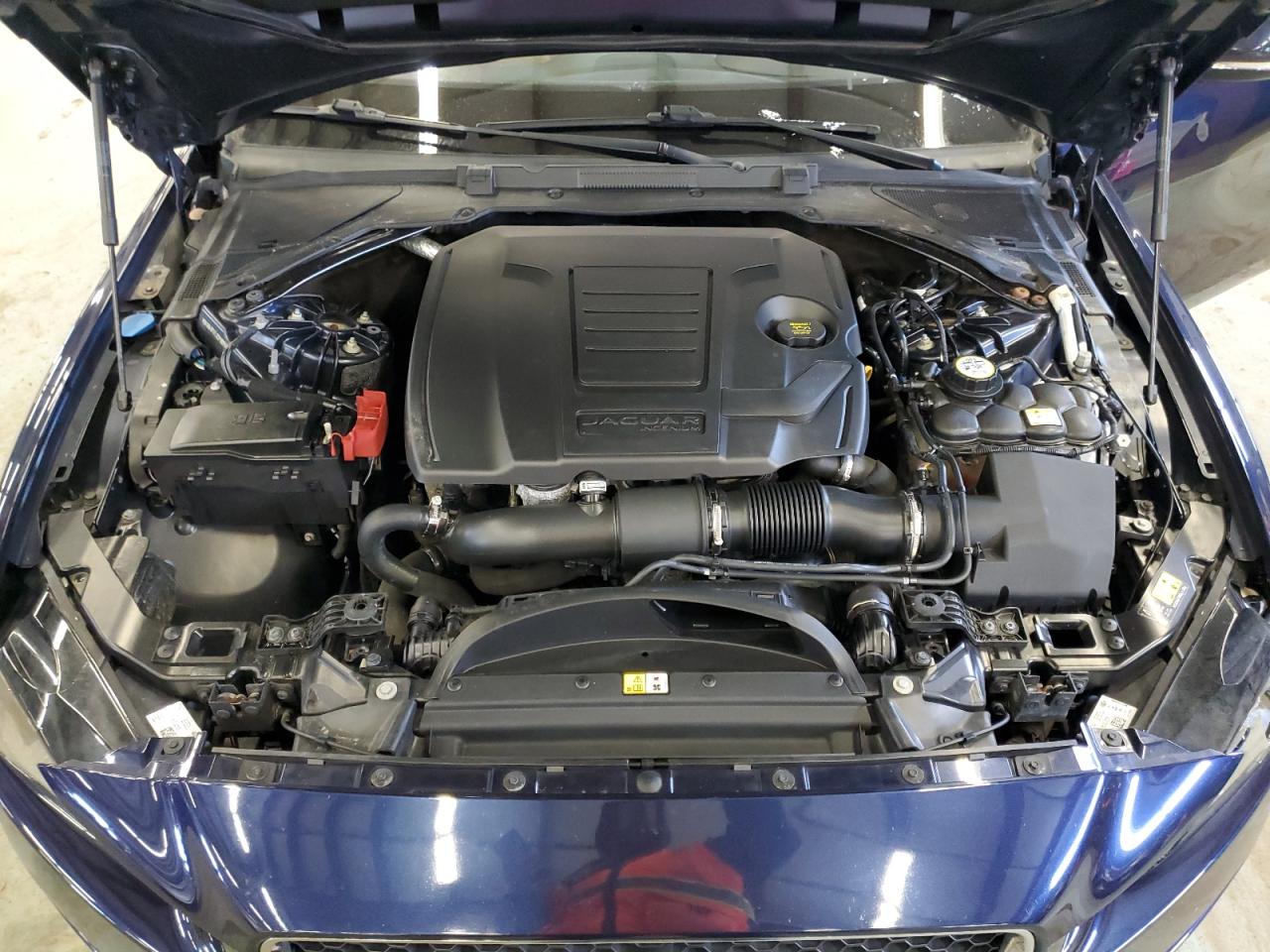 2018 Jaguar XE VIN SAJAK4FX1JCP18717 Copart auction photo, side / front end damage thumbnail 11