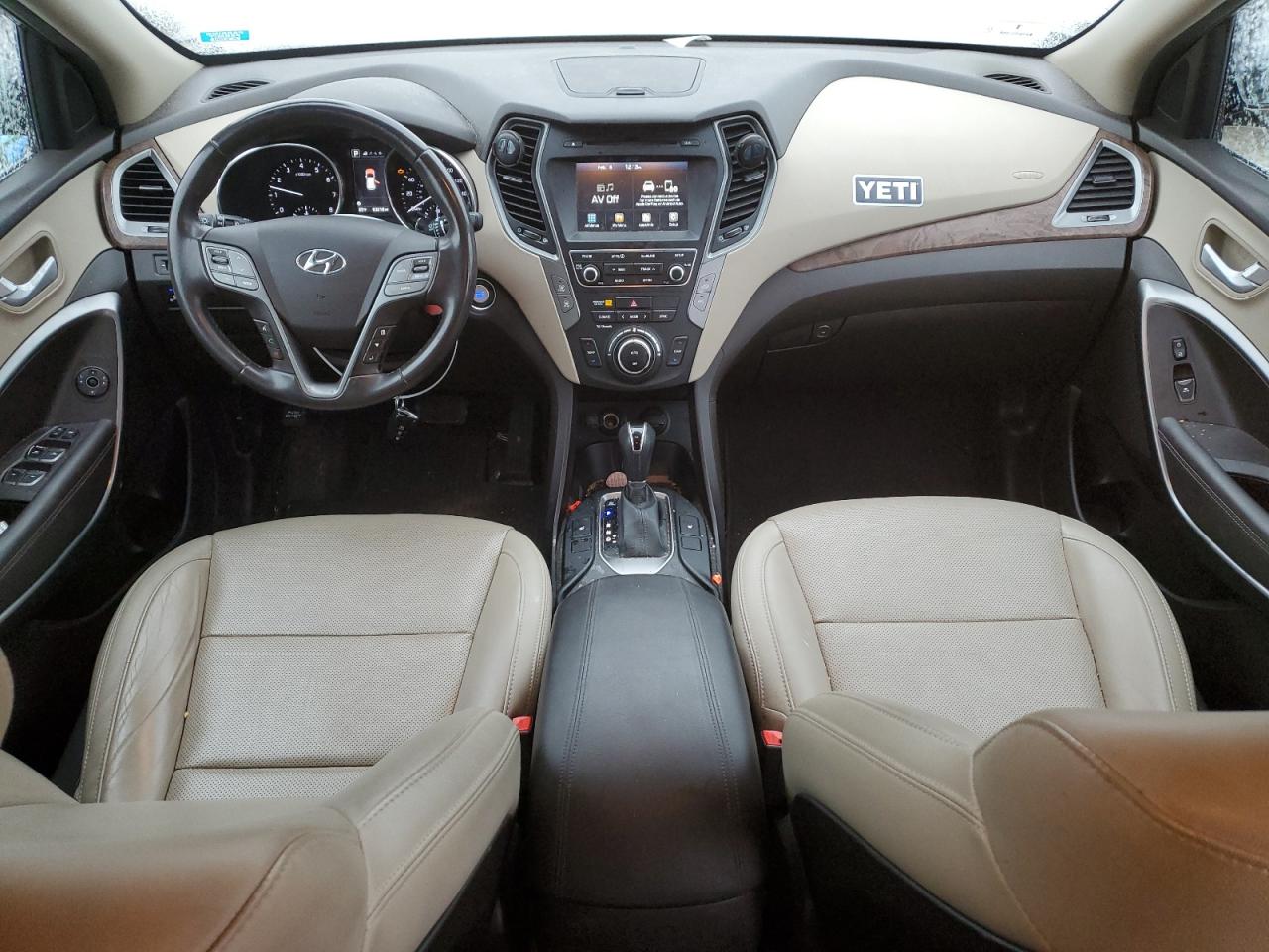 2018 Hyundai Santa Fe VIN 5NMZUDLB7JH064750 Copart auction photo, front end damage thumbnail 8