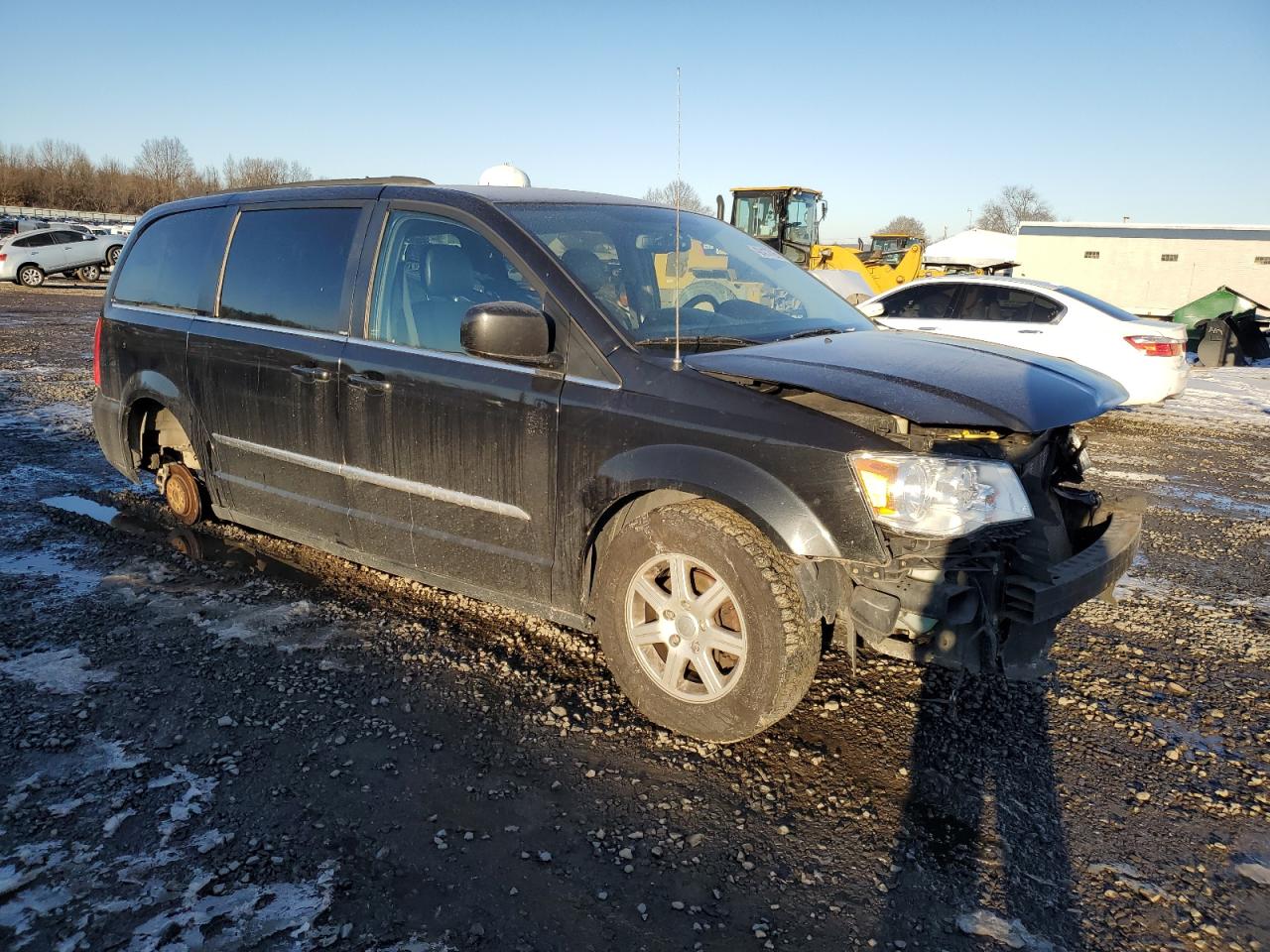2012 Chrysler Town & Country VIN 2C4RC1BG0CR212910 Copart auction photo, rear end / front end damage thumbnail 4