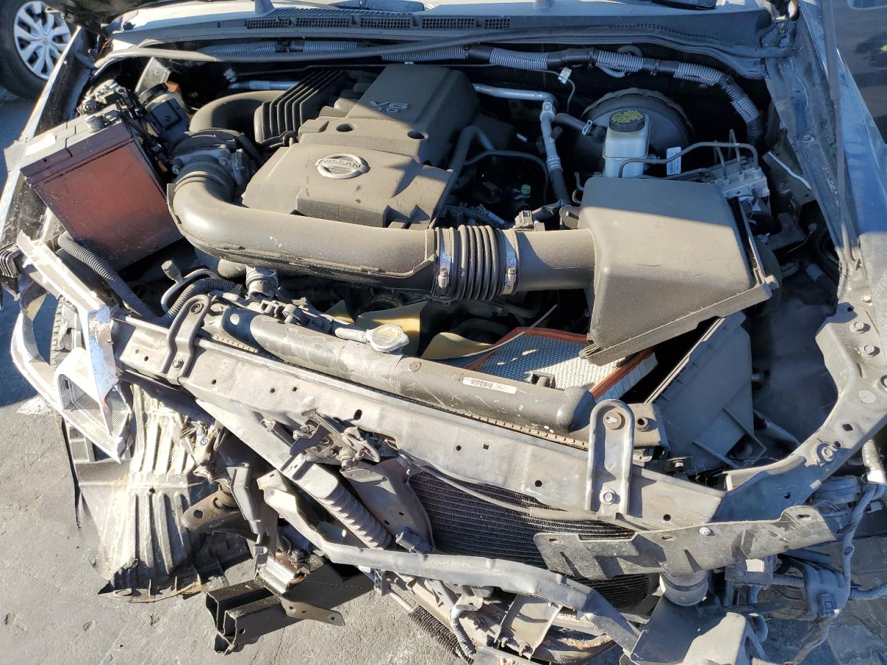 2012 Nissan Navara (Frontier) VIN 1N6AD0ER6CC445651 Copart auction photo, front end / side damage thumbnail 11
