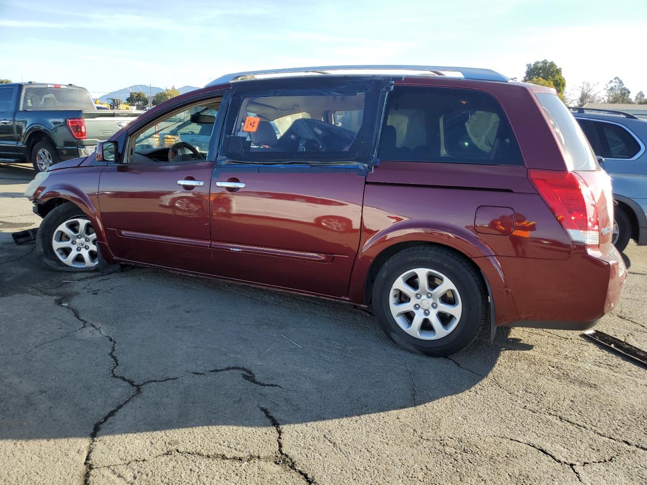 2009 Nissan Quest VIN 5N1BV28U59N102032 Copart auction photo, all over / undercarriage damage thumbnail 2