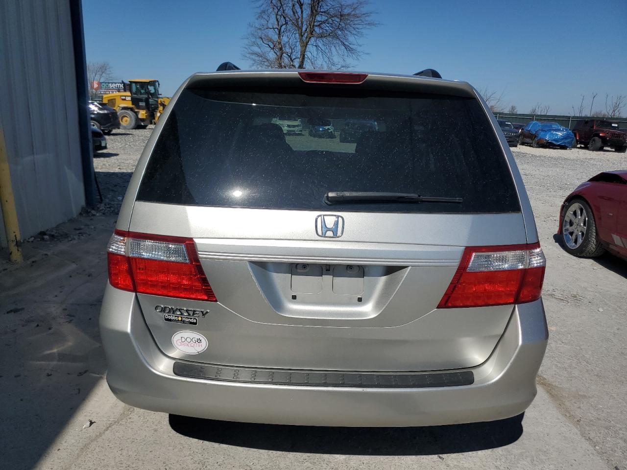 2007 Honda Odyssey VIN 5FNRL38497B451849 Copart auction photo, front end damage thumbnail 6