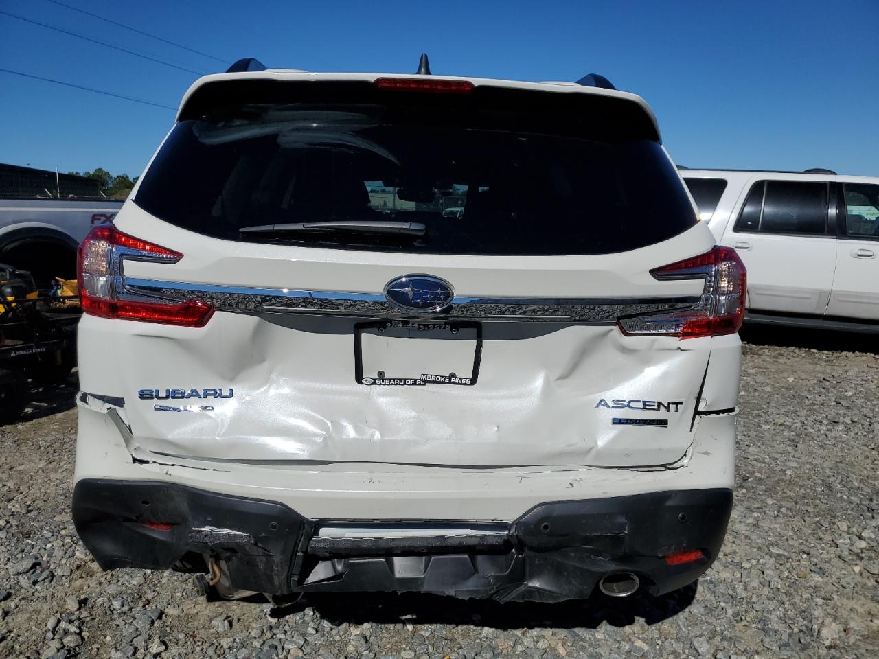 2024 Subaru Ascent VIN 4S4WMASD0R3440490 Copart auction photo, front end / rear end damage thumbnail 6