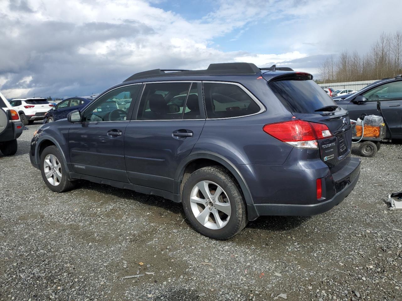 2014 Subaru Outback VIN 4S4BRBNC9E3308203 Copart auction photo, rear end damage thumbnail 2