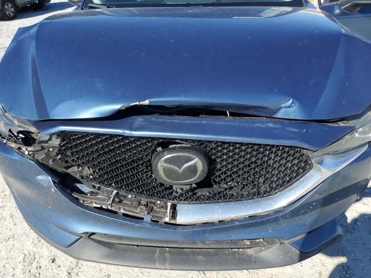 2019 Mazda CX-5 VIN JM3KFACM3K0555045 Copart auction photo, front end / mechanical damage thumbnail 13