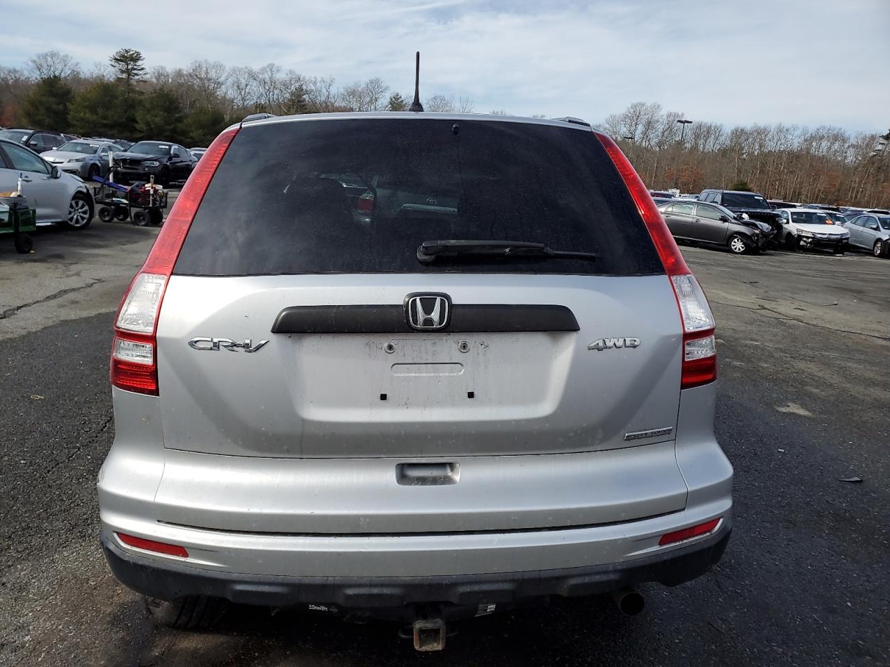 2011 Honda CR-V VIN 5J6RE4H4XBL050861 Copart auction photo, front end / side damage thumbnail 6