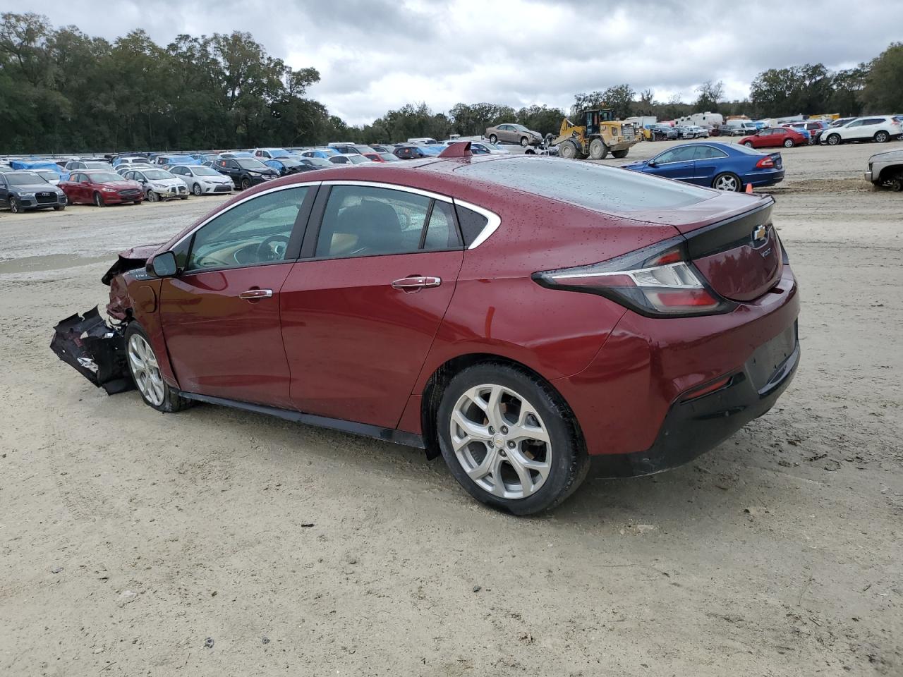 2017 Chevrolet Volt VIN 1G1RB6S54HU102590 Copart auction photo, front end / side damage thumbnail 2