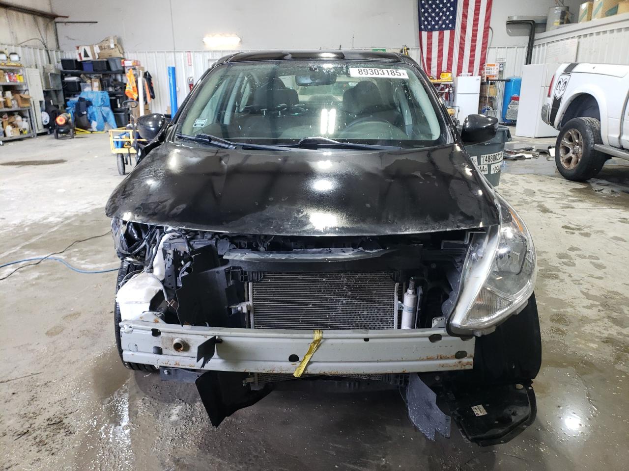 2018 Nissan Versa VIN 3N1CN7AP8JL888460 Copart auction photo, front end / hail damage thumbnail 5