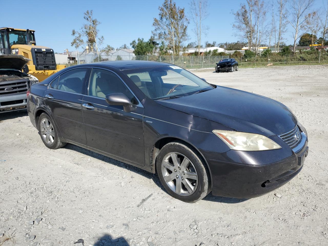2009 Lexus ES VIN JTHBJ46G992291468 Copart auction photo, top/roof damage thumbnail 4