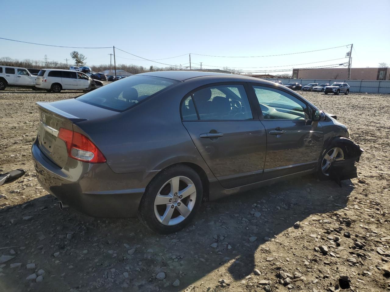 2010 Honda Civic VIN 19XFA1F68AE082285 Copart auction photo, front end damage thumbnail 3