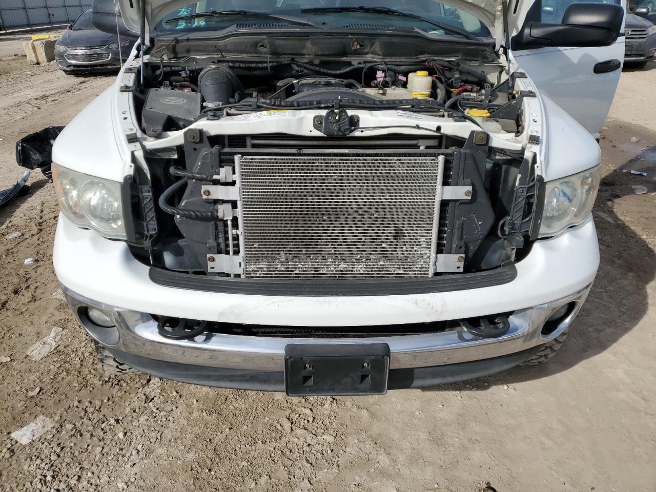 2004 Dodge RAM VIN 3D7KU28624G113344 Copart auction photo, front end damage thumbnail 11