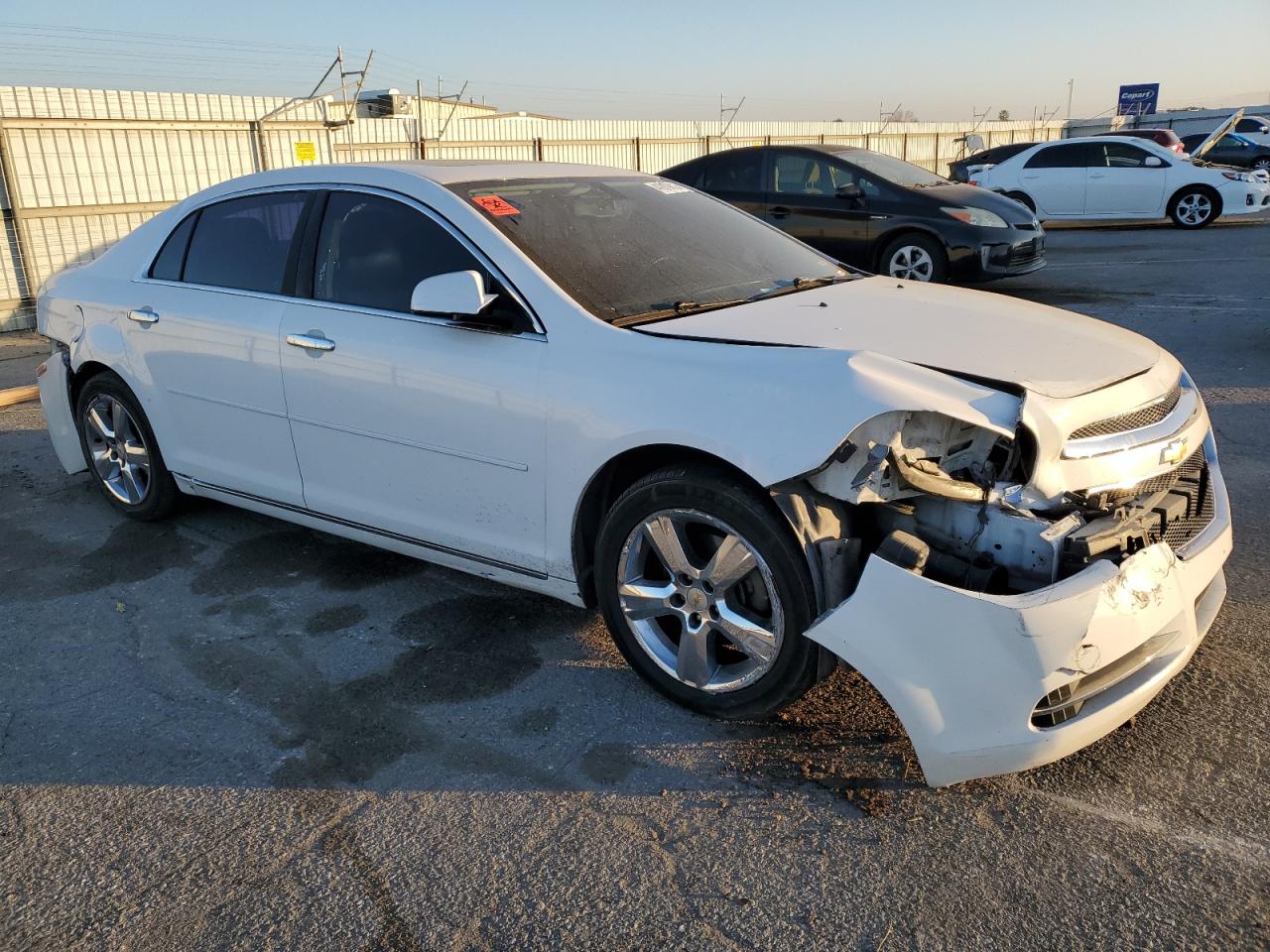 2012 Chevrolet Malibu VIN 1G1ZD5E08CF125386 Copart auction photo, all over damage thumbnail 4