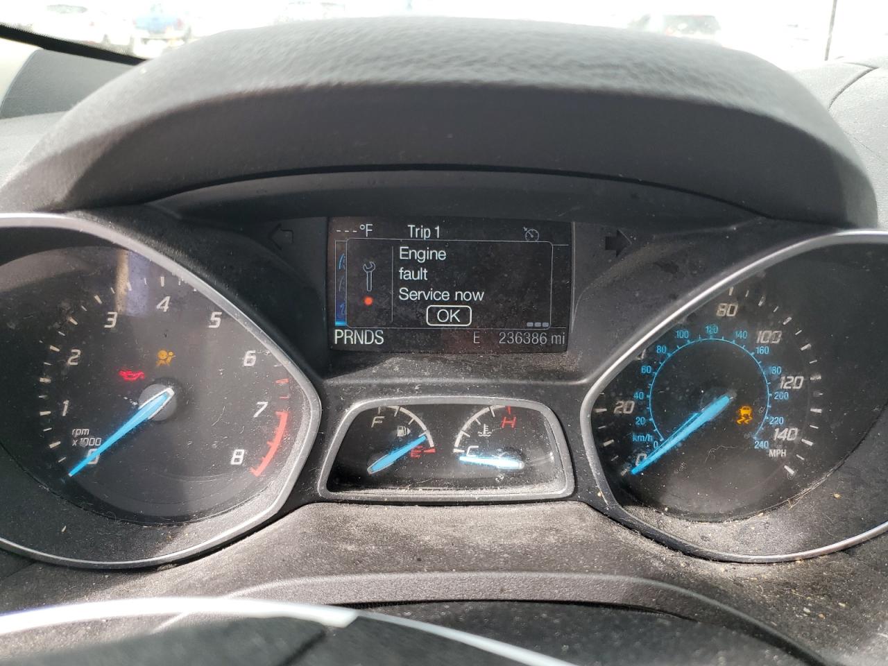 2014 Ford Escape VIN 1FMCU0GX0EUA38022 Copart auction photo, front end damage thumbnail 9