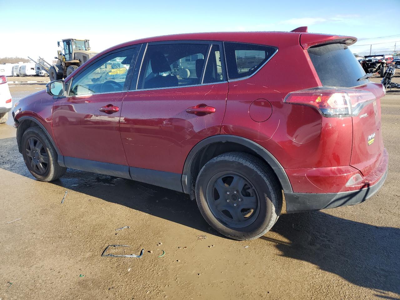 2018 Toyota RAV 4 VIN 2T3ZFREV7JW437800 Copart auction photo, undercarriage / front end damage thumbnail 2