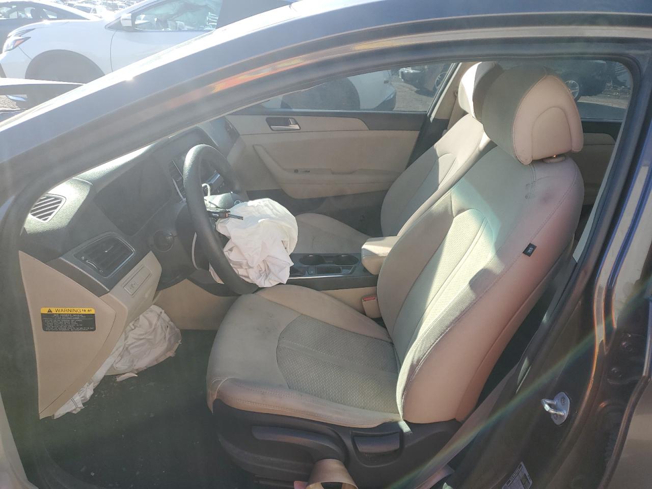 2016 Hyundai Sonata VIN 5NPE24AF1GH372714 Copart auction photo, front end damage thumbnail 7