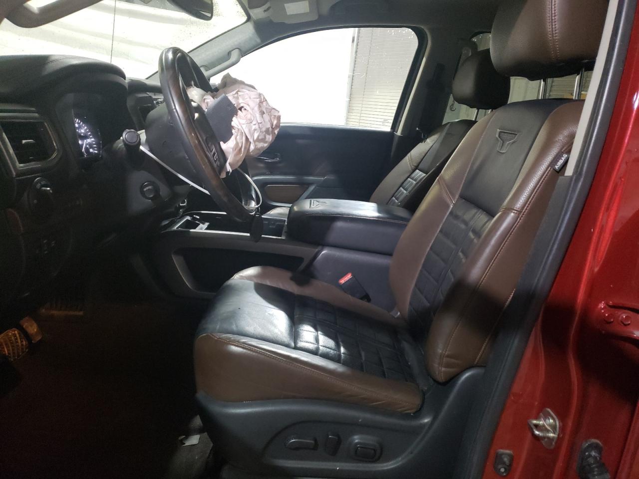 2017 Nissan Titan VIN 1N6AA1E54HN533007 Copart auction photo, front end damage thumbnail 7