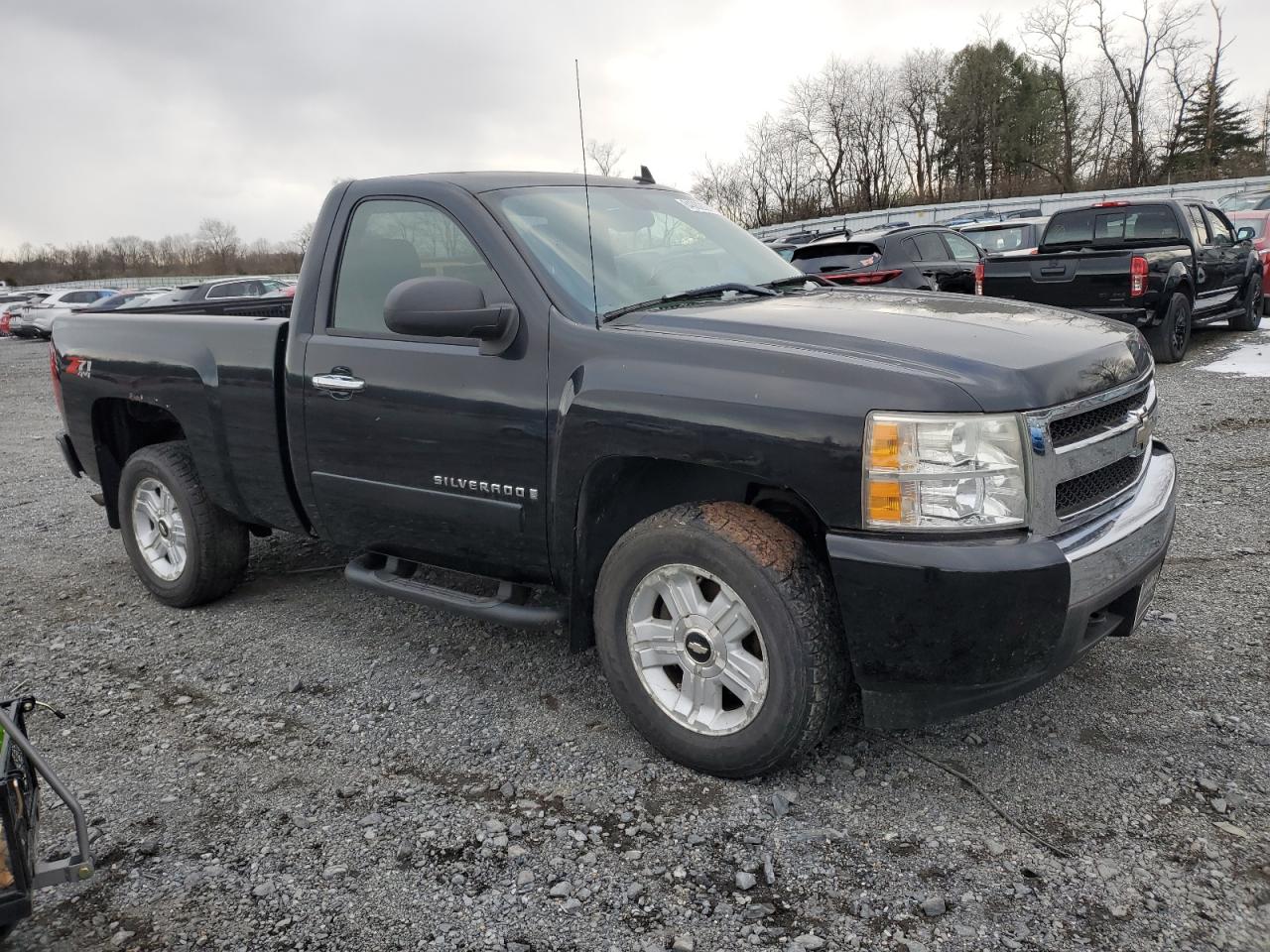 2007 Chevrolet Silverado VIN 1GCEK14J67Z574293 Copart auction photo, mechanical / minor dent/scratches damage thumbnail 4