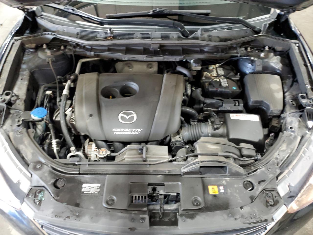 2016 Mazda CX-5 VIN JM3KE4DYXG0785145 Copart auction photo, side / front end damage thumbnail 13