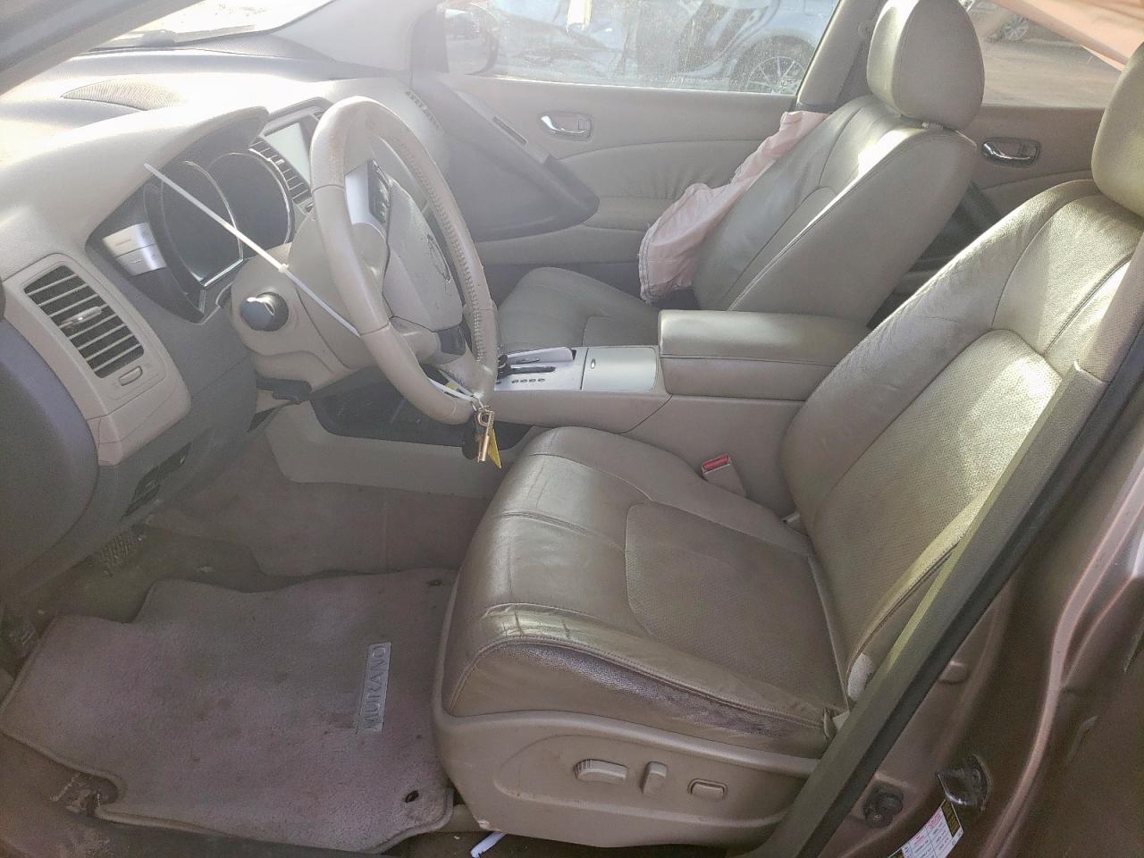 2010 Nissan Murano VIN JN8AZ1MU7AW009374 Copart auction photo, front end damage thumbnail 7