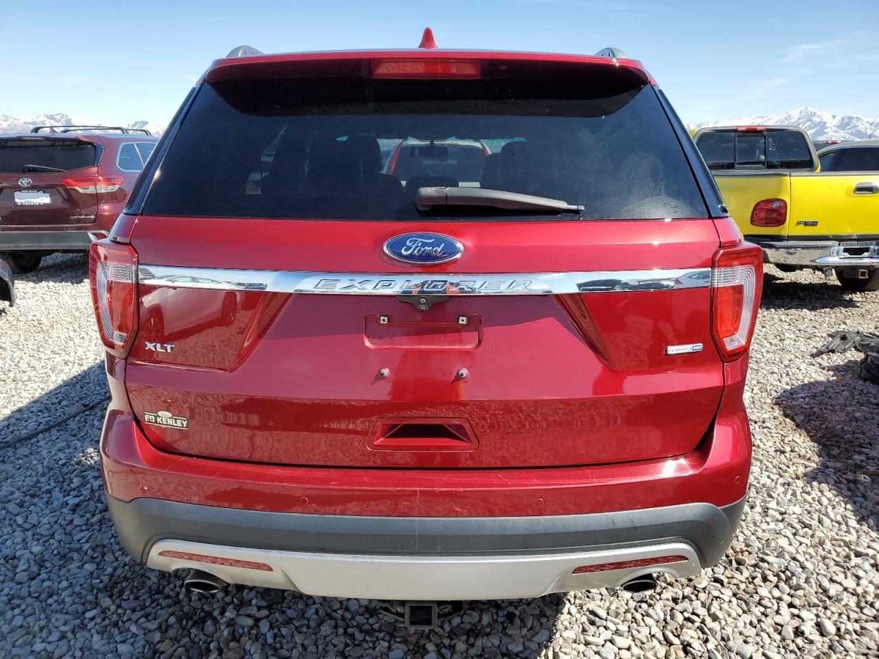 2021 Ford Explorer VIN 1FM5K8DH6GGC86724 Copart auction photo, front end / side damage thumbnail 6