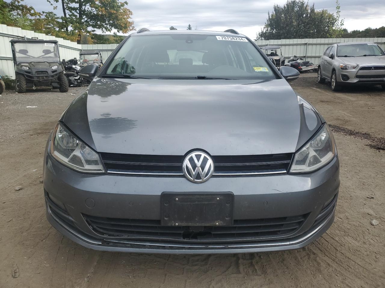 2015 Volkswagen Golf VIN 3VWFA7AU1FM518011 Copart auction photo, side / all over damage thumbnail 5