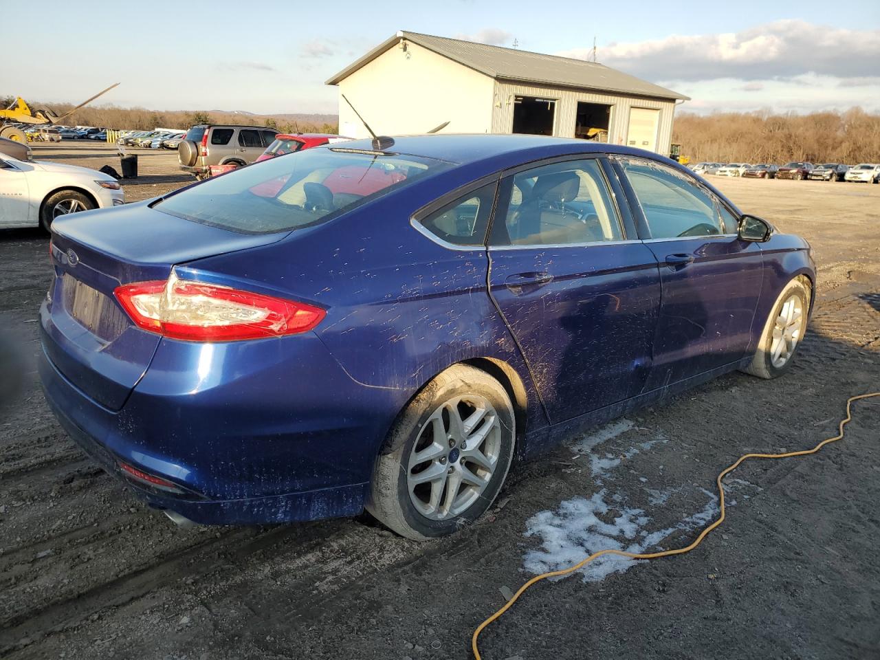 2015 Ford Fusion VIN 1FA6P0H74F5128301 Copart auction photo, all over damage thumbnail 3