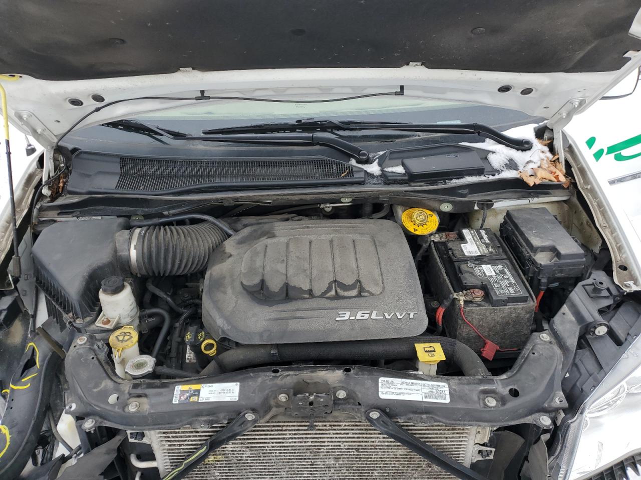 2016 Chrysler Town & Country VIN 2C4RC1BG8GR208755 Copart auction photo, front end damage thumbnail 12