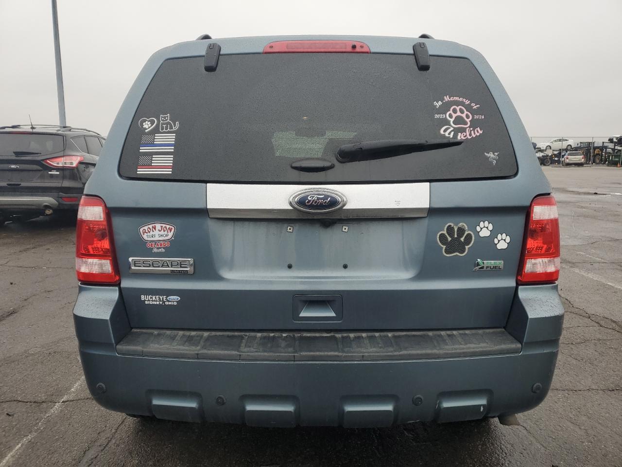 2011 Ford Escape VIN 1FMCU0EG8BKB52456 Copart auction photo, front end damage thumbnail 6