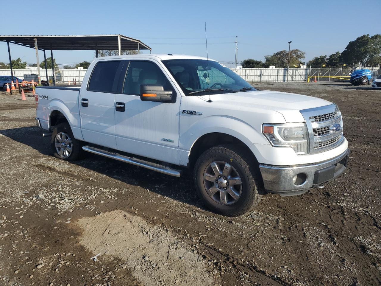 2014 Ford F-150 VIN 1FTFW1ET3EKF54842 Copart auction photo, rear end / side damage thumbnail 4