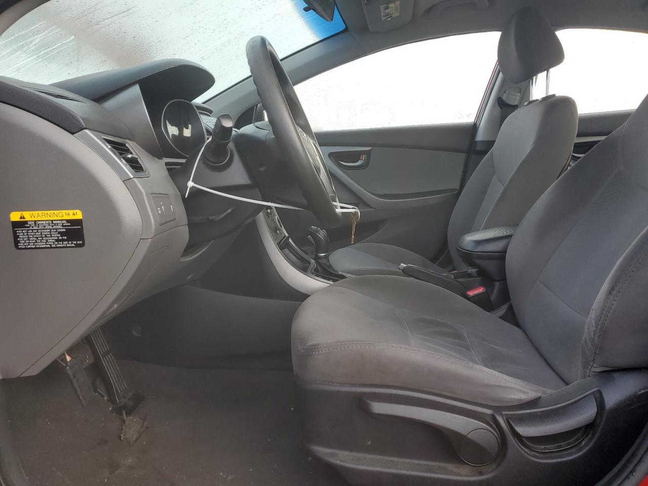 2016 Hyundai Elantra VIN 5NPDH4AE6GH663789 Copart auction photo, front end damage thumbnail 7