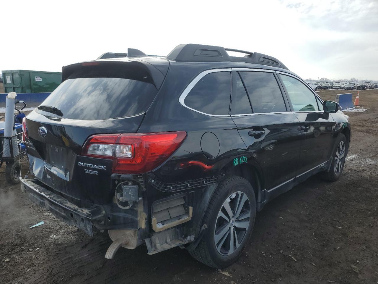 2019 Subaru Outback VIN 4S4BSENC2K3269875 Copart auction photo, rear end damage thumbnail 3