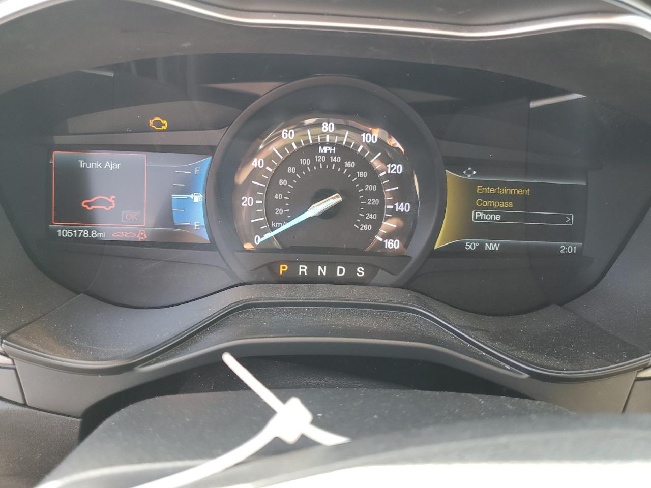 2019 Ford Fusion VIN 3FA6P0HD9KR114911 Copart auction photo, front end damage thumbnail 9