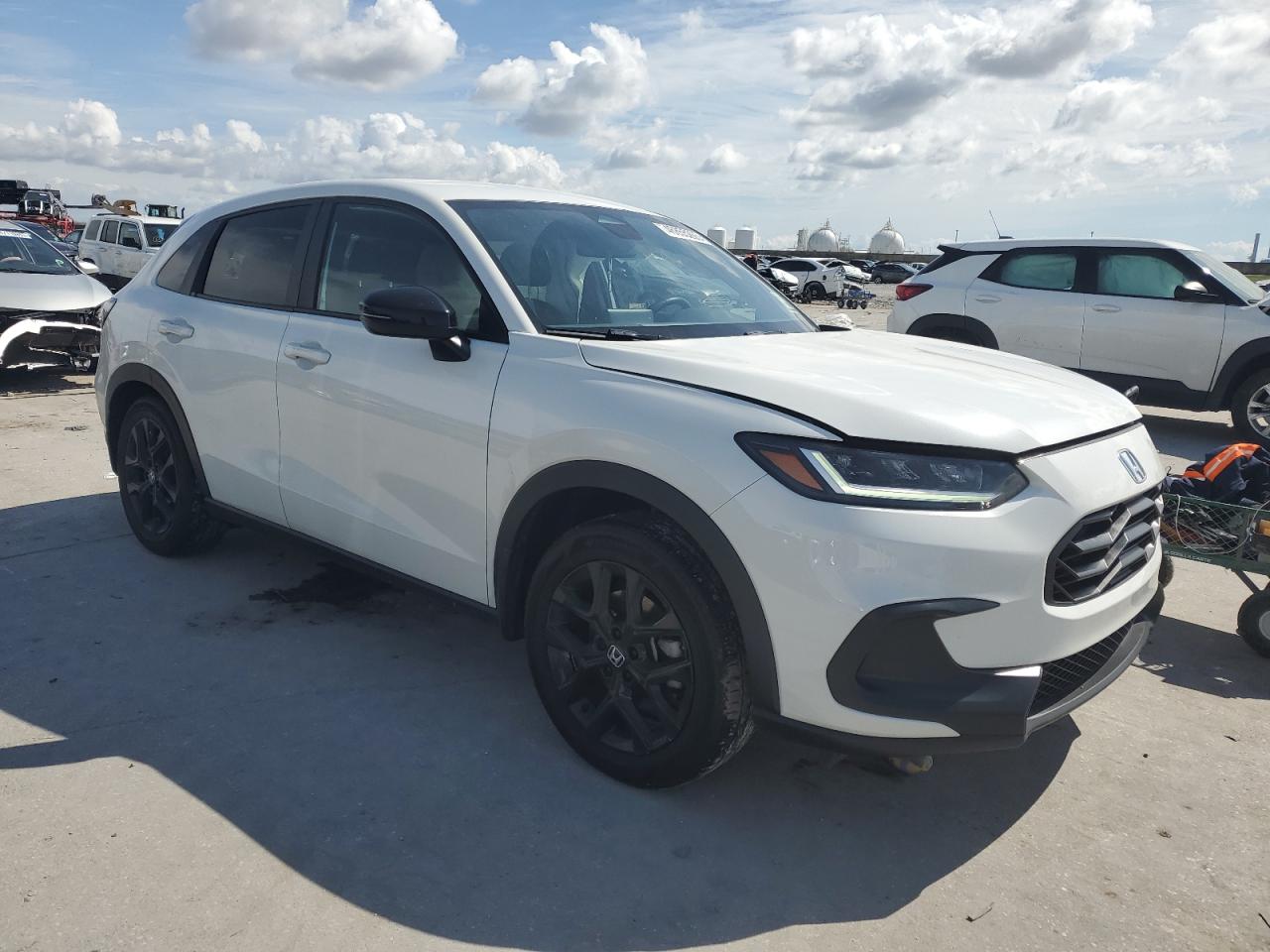 2024 Honda HR-V VIN 3CZRZ1H53RM720111 Copart auction photo, rear end damage thumbnail 4