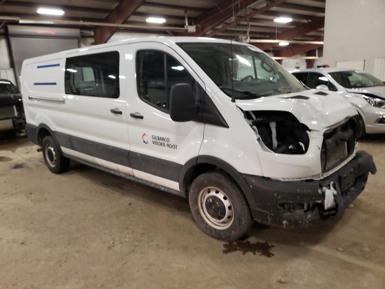 2022 Ford Transit VIN 1FTBR1Y88NKA86023 Copart auction photo, front end damage thumbnail 4