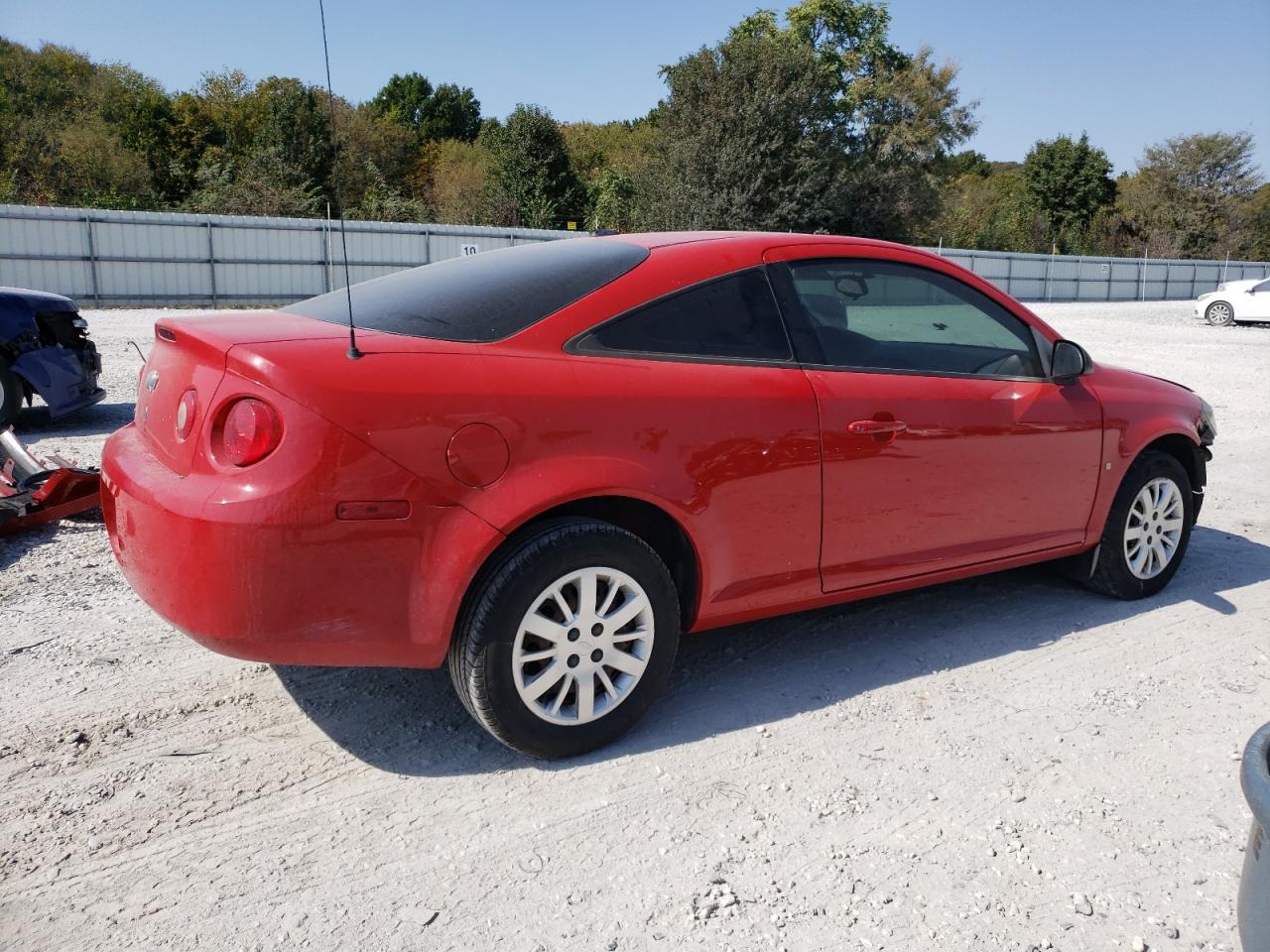 2010 Chevrolet Cobalt VIN 1G1AA1F59A7100478 Copart auction photo, front end / rear end damage thumbnail 3
