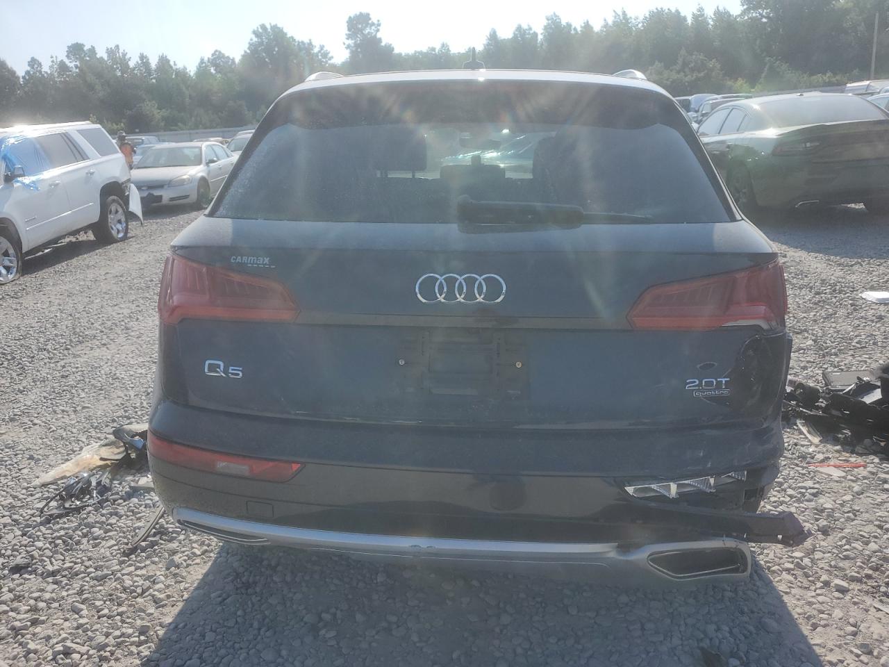 2018 Audi Q5 VIN WA1ANAFY1J2108233 Copart auction photo, front end / side damage thumbnail 6