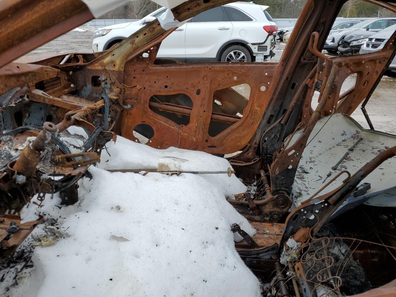 2019 Honda Civic VIN SHHFK7H95KU303875 Copart auction photo, vandalism / burn damage thumbnail 7