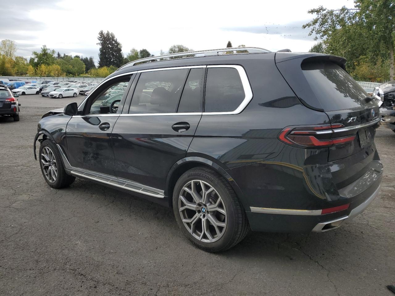 2024 BMW X7 VIN 5UX23EM08R9V31980 Copart auction photo, front end / mechanical damage thumbnail 2