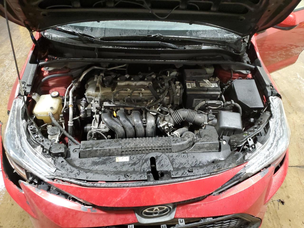 2021 Toyota Corolla VIN JTDEPMAE2MJ144331 Copart auction photo, front end / rear end damage thumbnail 11
